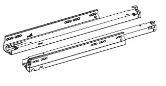 Передняя панель внутреннего короба AvanTech YOU Inlay, H187, KD16, KB600, цвет серебристый