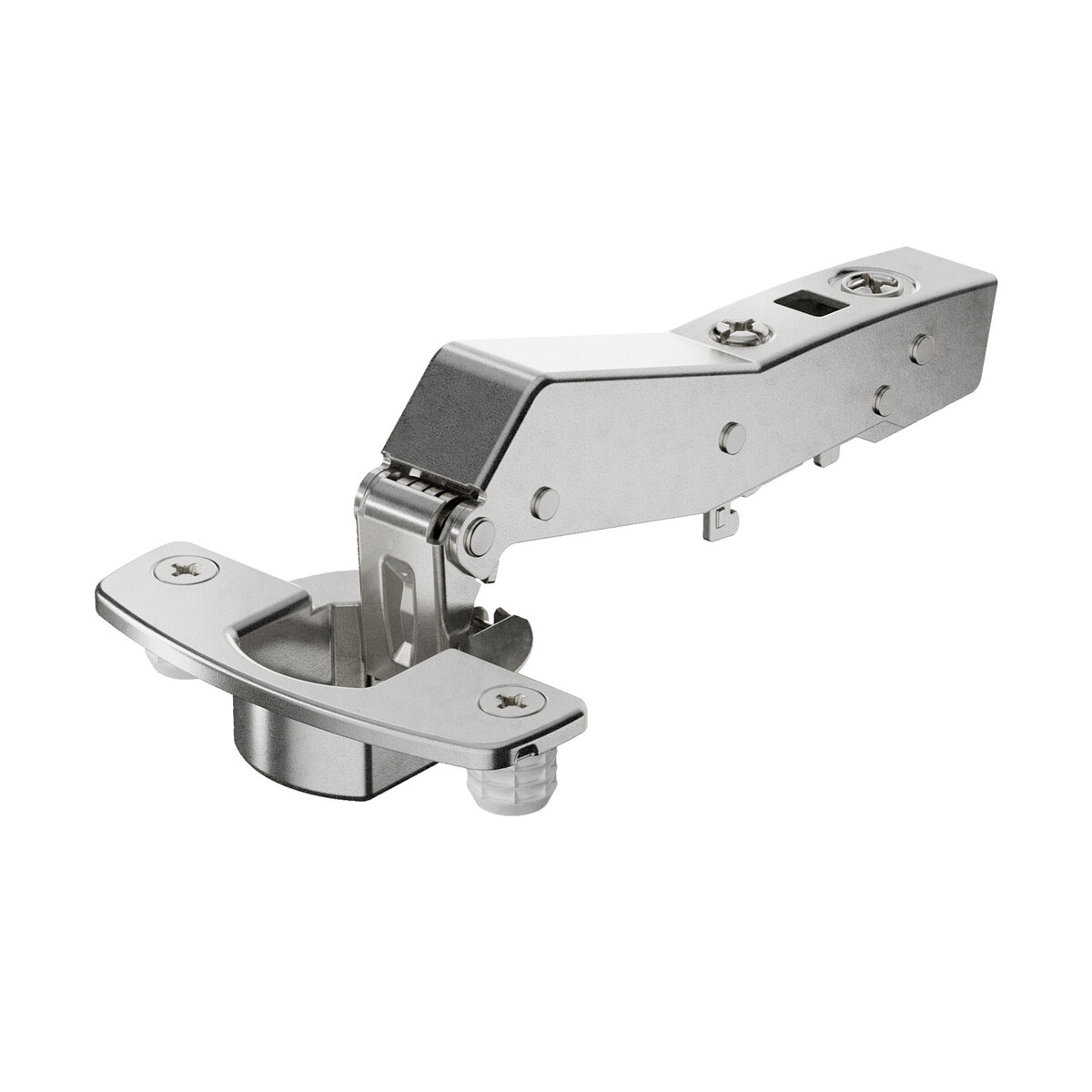 Петля Sensys 8639i, угол корпуса W45, угол 95°, чашка TH53, D35, накладная навеска (B -2), никелированная