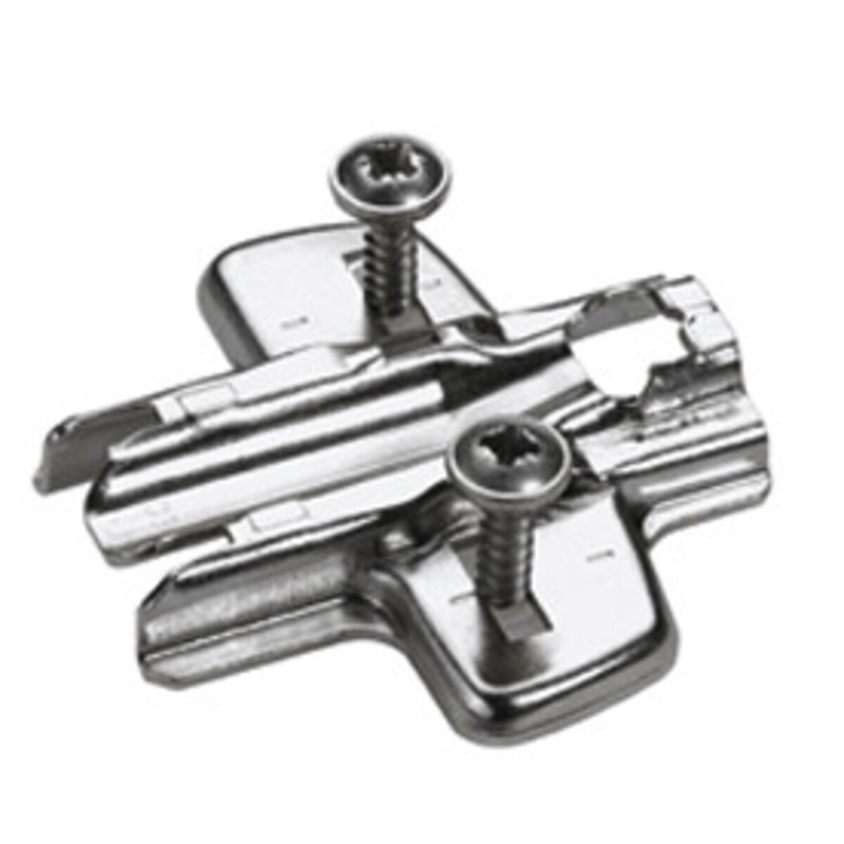 Монтажная планка крестообразная System 8099 Hettich Direct для Sensys/Intermat, LR37, D0, со штифтами и специальными винтами