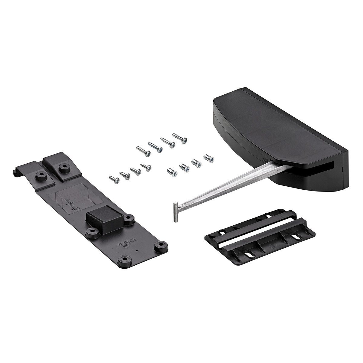 Комплект механизма Pull to move Silent для WingLine L, исполнение heavy, правый, цвет черный