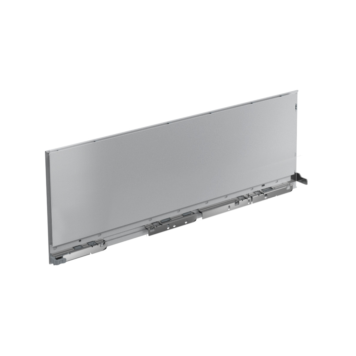 Боковина короба AvanTech YOU, H187, NL350, цвет серебристый, левая