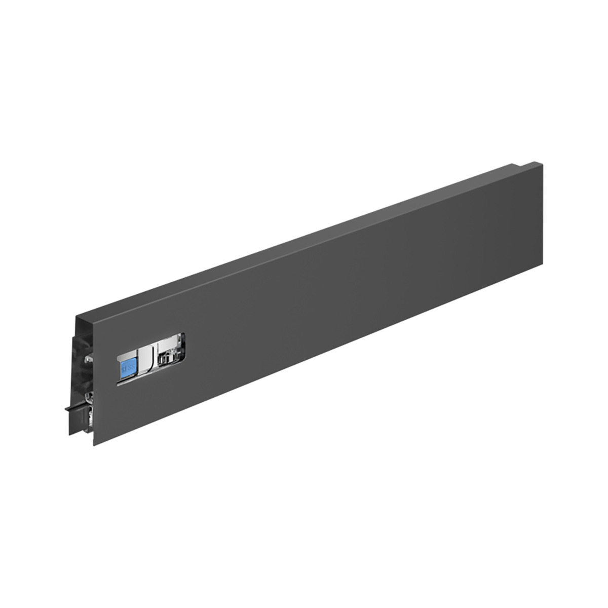 Боковина ящика InnoTech Atira, H70, NL470, цвет антрацит, правая