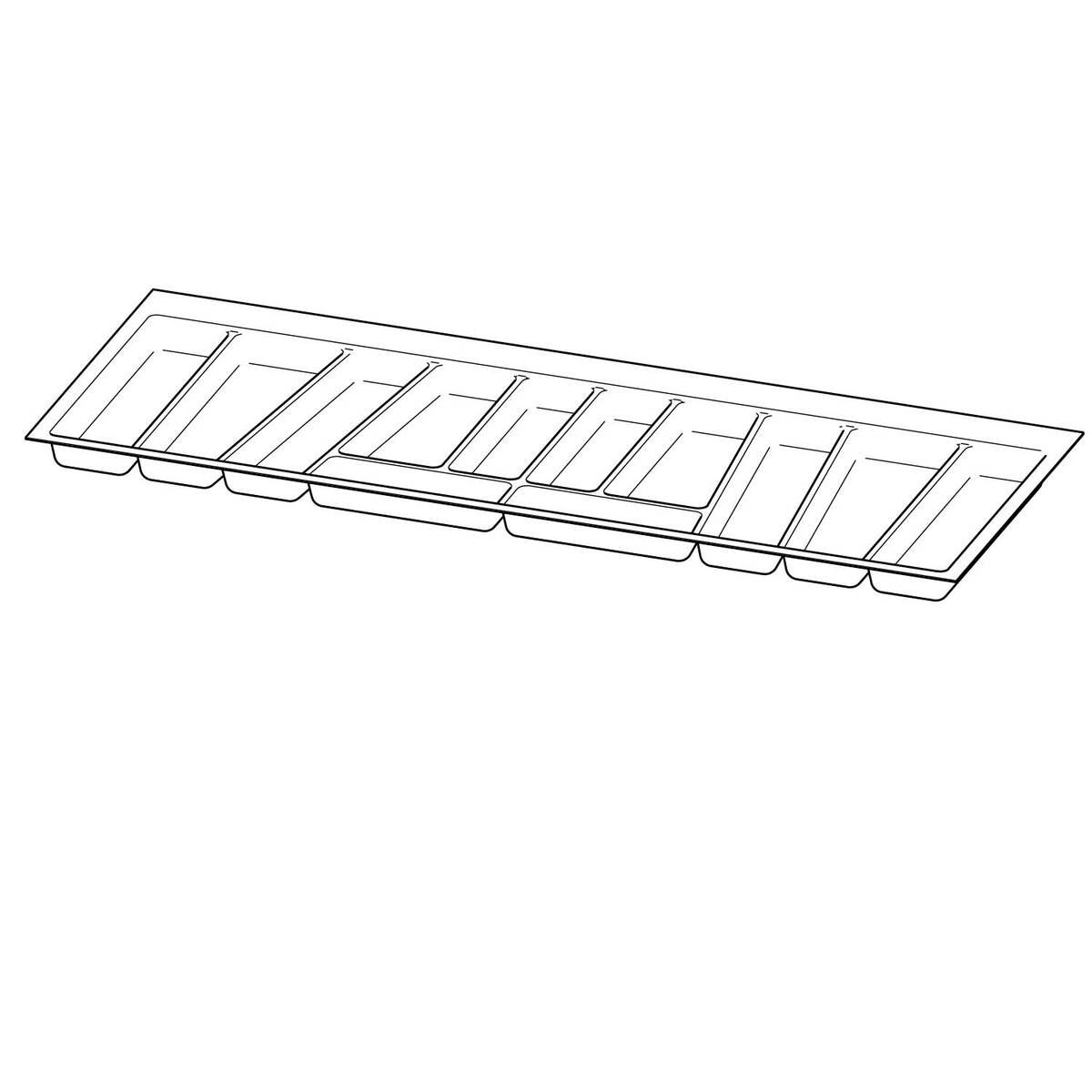 Внутренняя организация OrgaTray 740, NL450, B1200, цвет антрацит