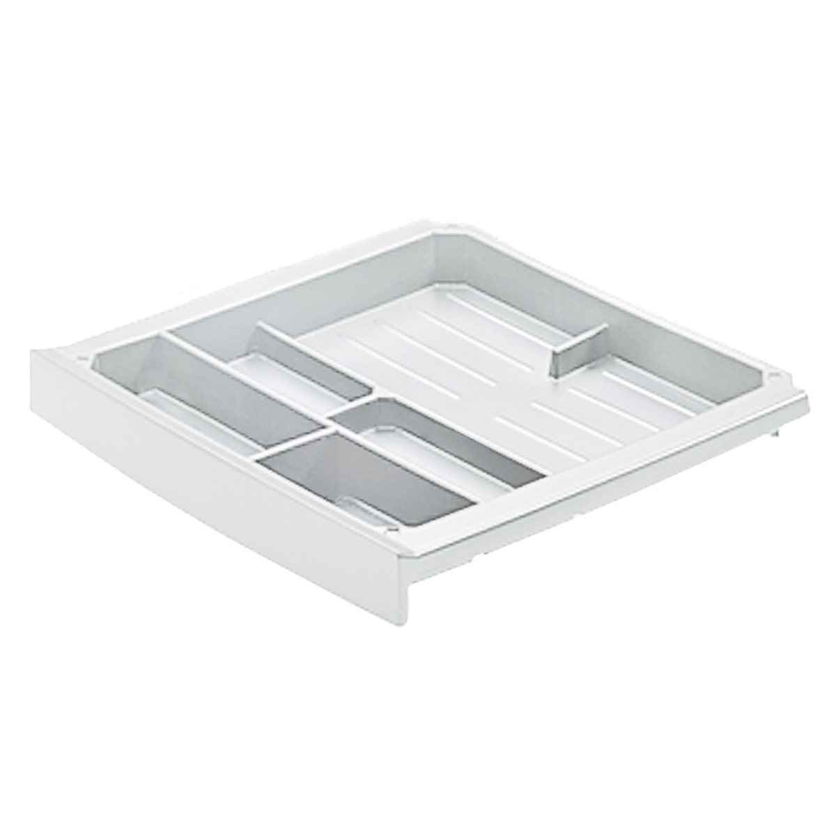 Лоток для канцелярских принадлежностей SmarTray Plastic, H40 мм, пластик, цвет белый