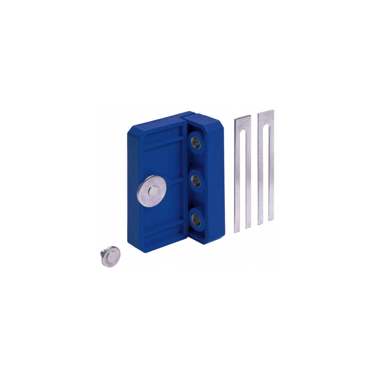Сверлильный кондуктор BlueJig Dowel для дюбелей стяжки Rastex 15/25