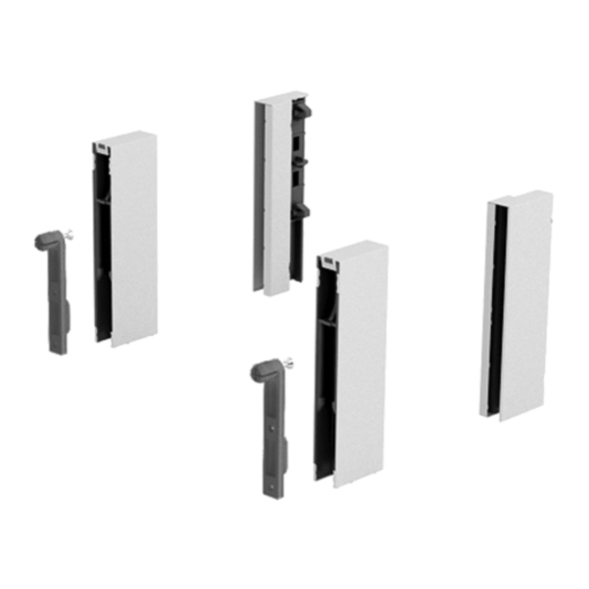 Комплект адаптеров DesignSide ArciTech, H124, цвет белый