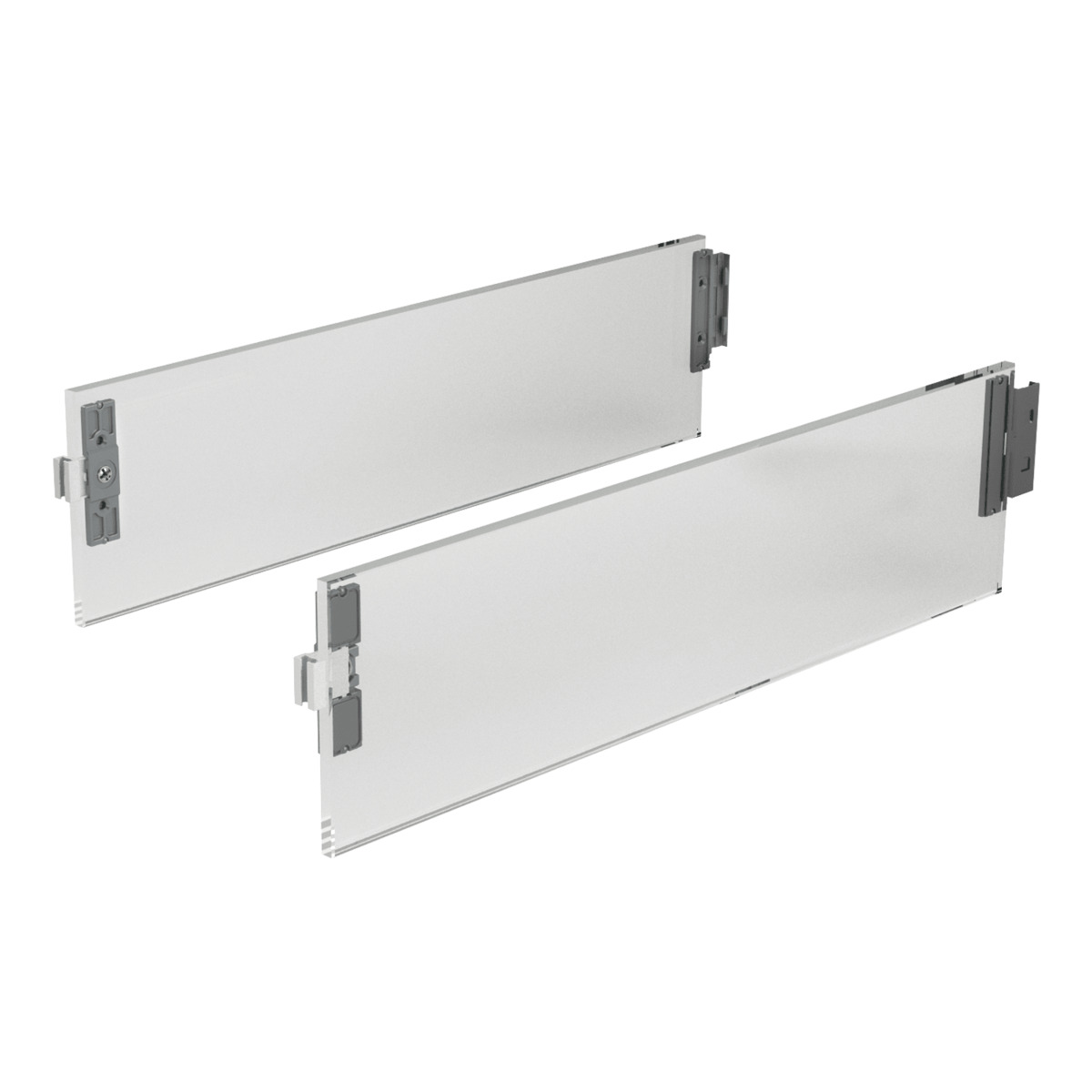 Комплект надставок на боковину DesignSide для ArciTech, H124, NL270, стекло, прозрачное