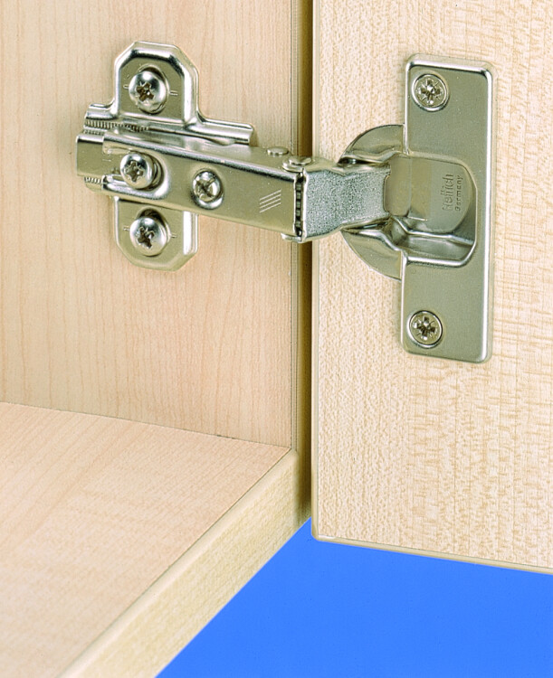 Петля Hettich, 1078660  Slide-on 2333-T42/26-KО д/накладных дверей,изгиб 0 открывание 95 градусов