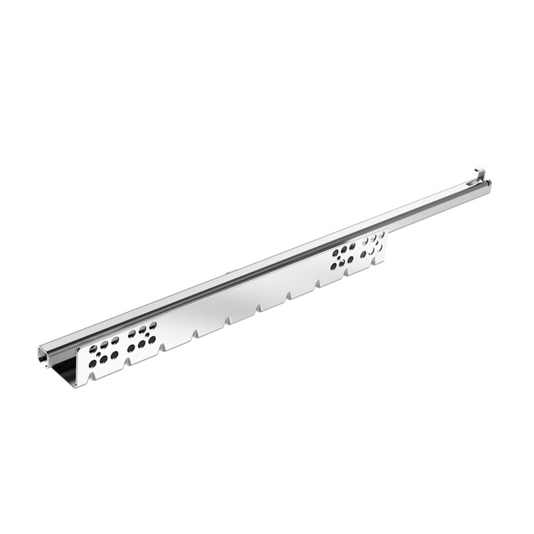 Quadro 25 с механизмом Push to open, надвижной монтаж, EB 20 (толщина боковины корпуса ? 16мм), 400 мм, правый